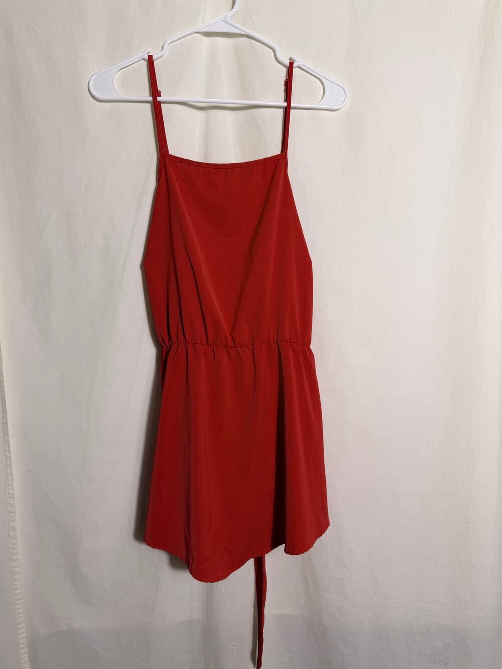 YOINS Red Flowy Tank Top XXL Adjustable Straps Sleeveless Babydoll Cami Tunic